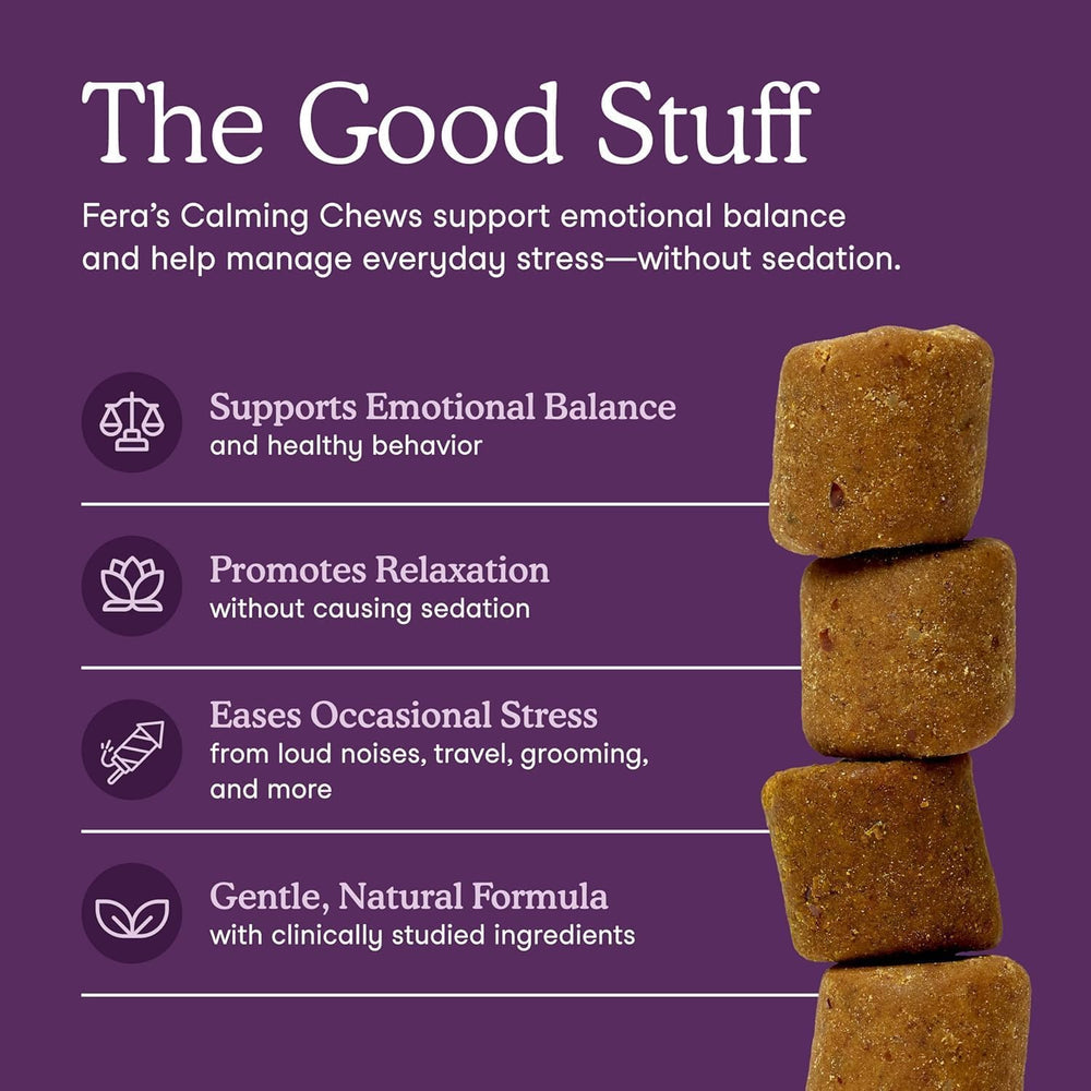 Closeup of ingredients featuring ashwagandha and botanicals for calmer mood support.