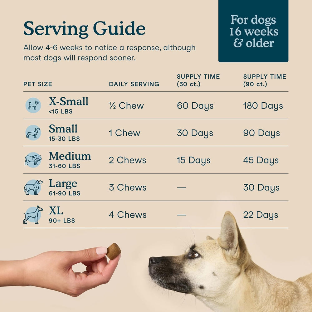 Fera Pets Dog Multivitamin Chews close-up shows texture and palatability
