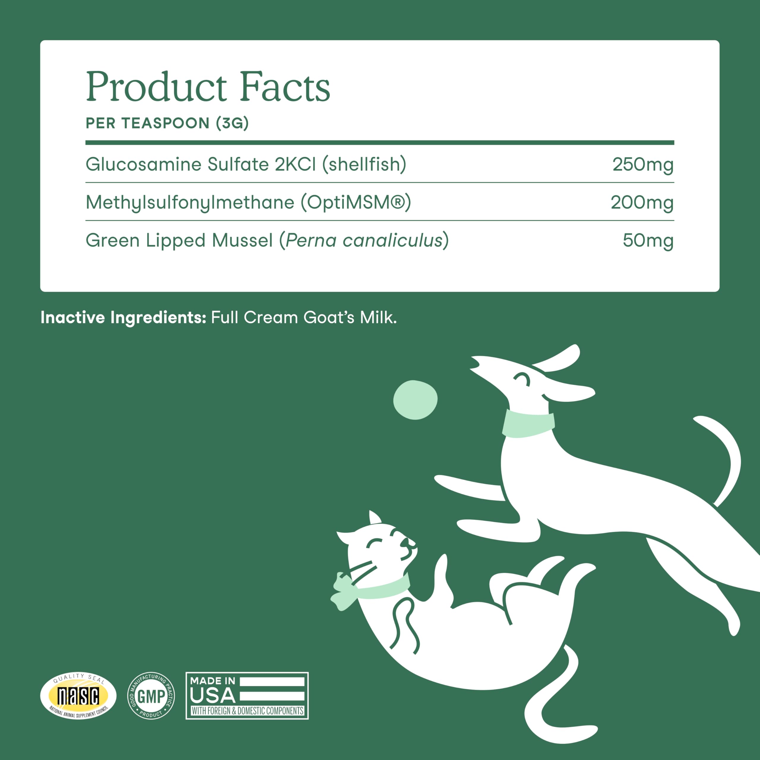 Fera Pets NASC seal visible on jar.