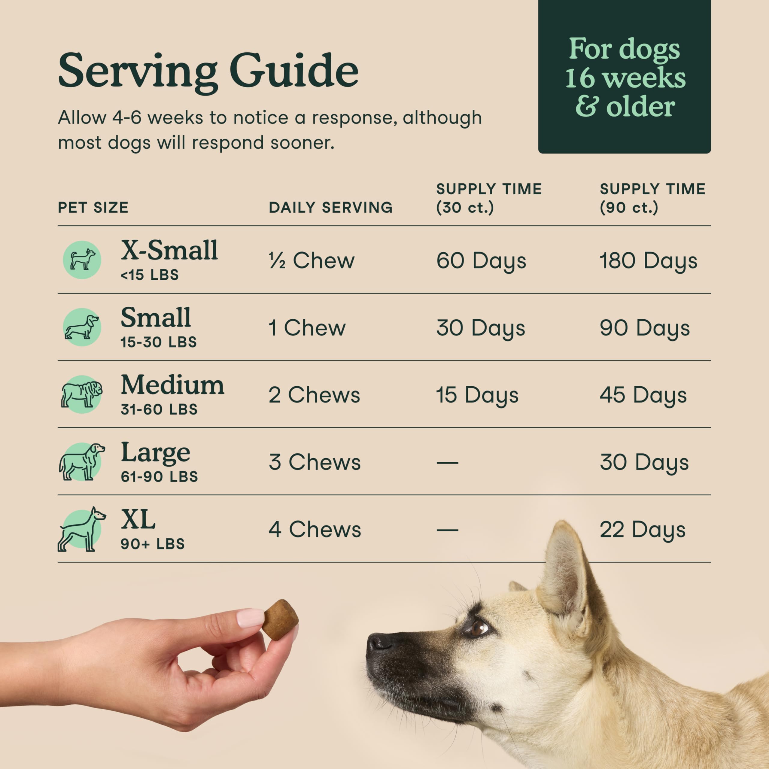 Fera Pets green-lipped mussel and turmeric ingredients support balanced joint care.