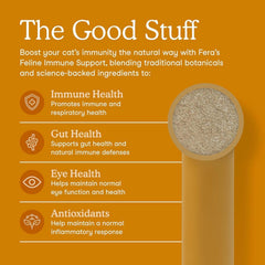 Fera Pets Lysine Powder for Cats dosing scoop displayed for easy daily dosing