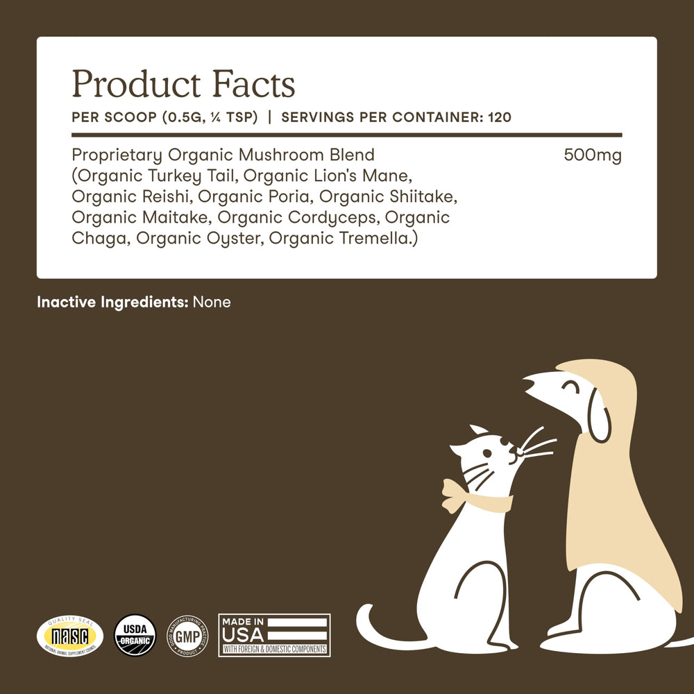 Fera Pets NASC-certified seal for veterinary-backed quality.