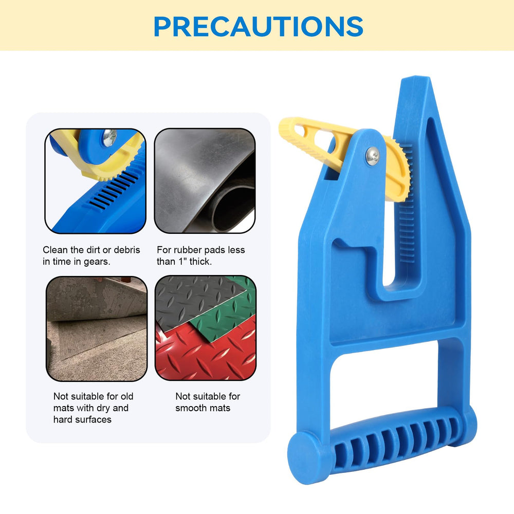 Feroca Comfortable non-slip handle reduces hand fatigue during lifting.