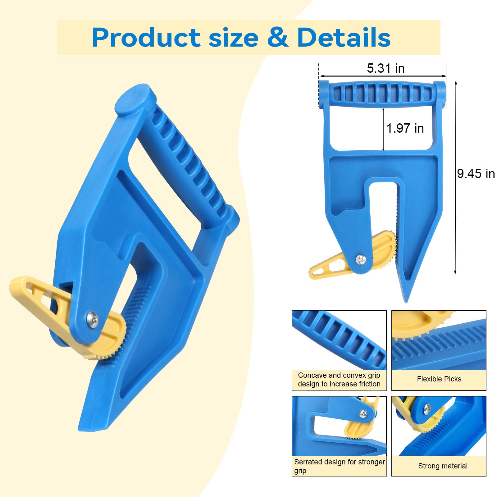 Feroca Reinforced plastic frame delivers durable support for stall and gym use.
