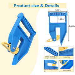 Feroca Reinforced plastic frame delivers durable support for stall and gym use.