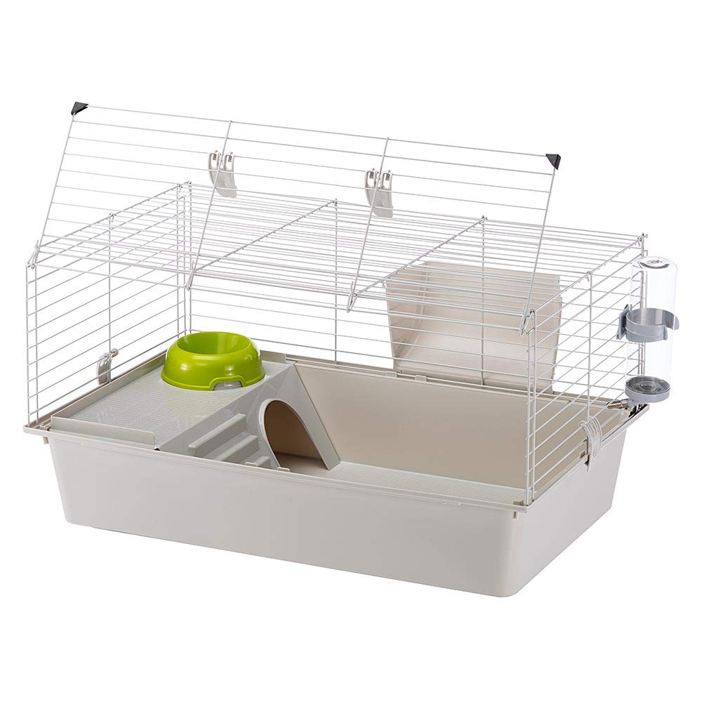 Ferplast Cavie deep base helps contain litter and spills.
