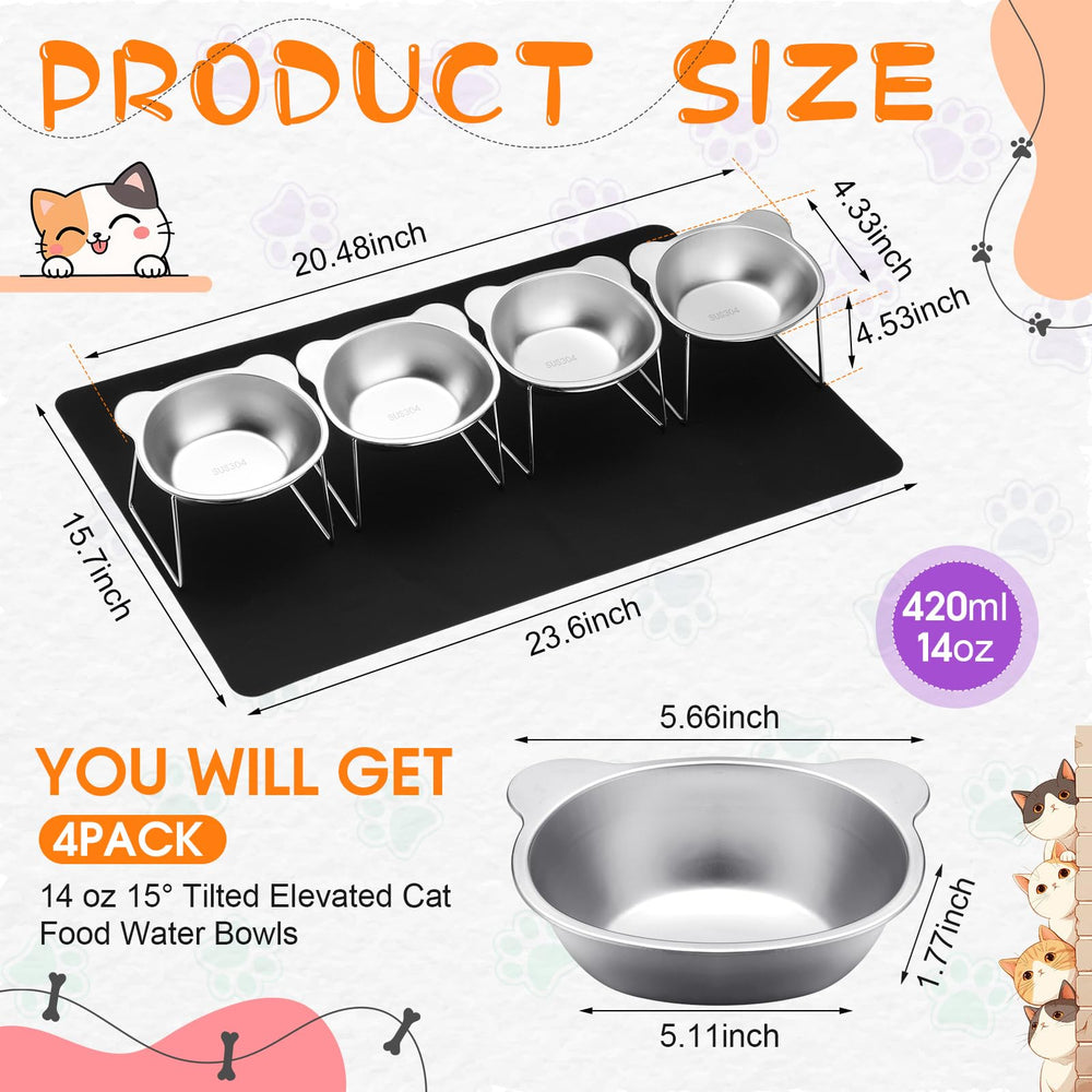 FerroChef whiskers-friendly wide bowl reduces whisker fatigue during meals