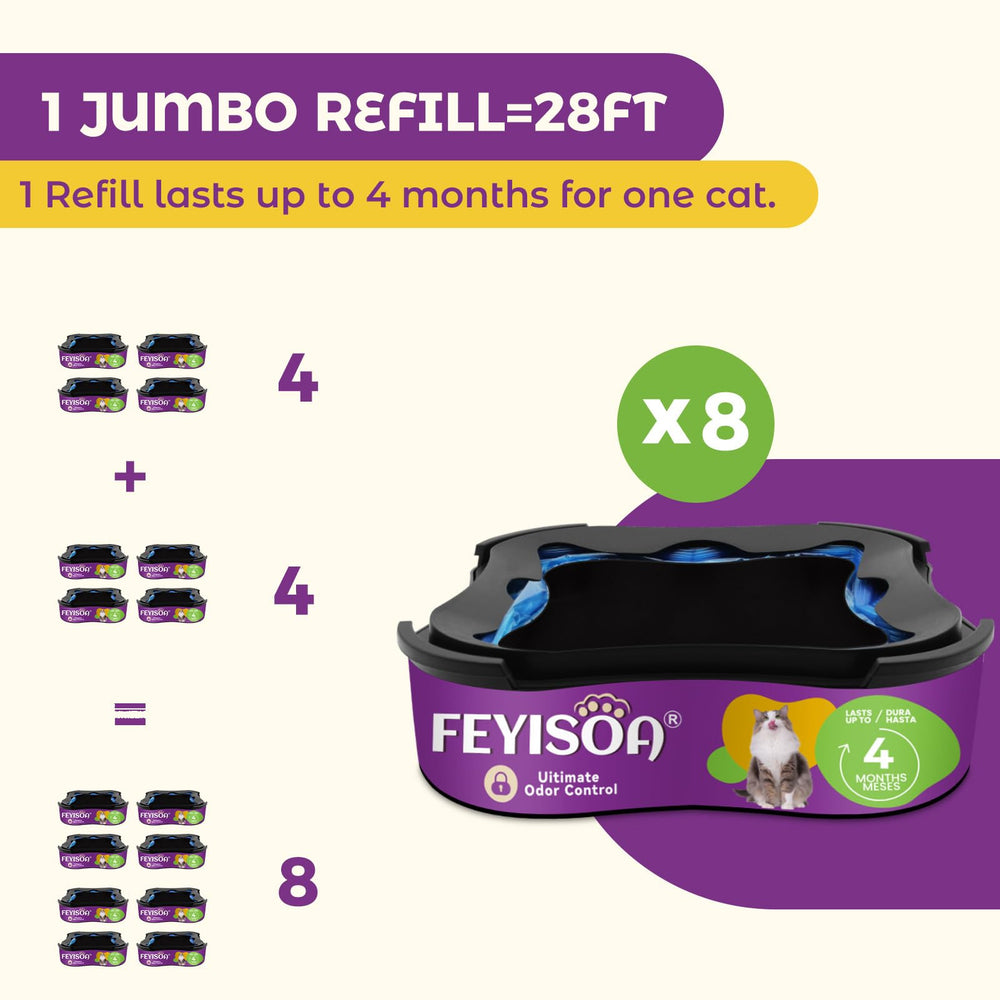 FEYISOA long-lasting-odor-control image suggesting extended use in households