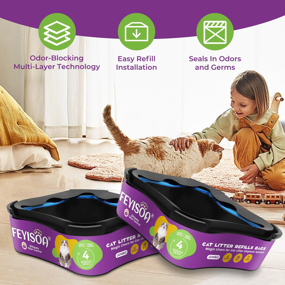 FEYISOA mess-free-disposal image showing clean waste handling