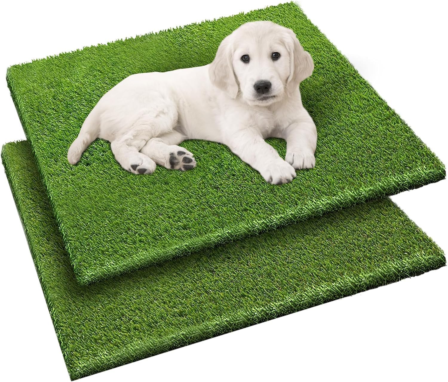 Fezep dog grass pad 26x30 full set for versatile indoor and outdoor potty training