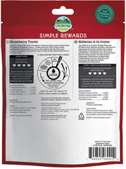 FFKQBH Oxbow Simple Rewards banana pack: appealing banana flavor for small pets' snacking.