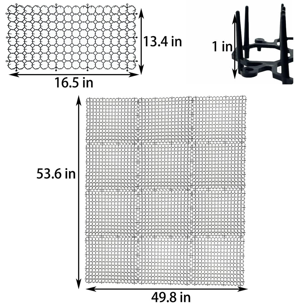 Fhiny cat deterrent mat balcony-area setup keeps cats away.