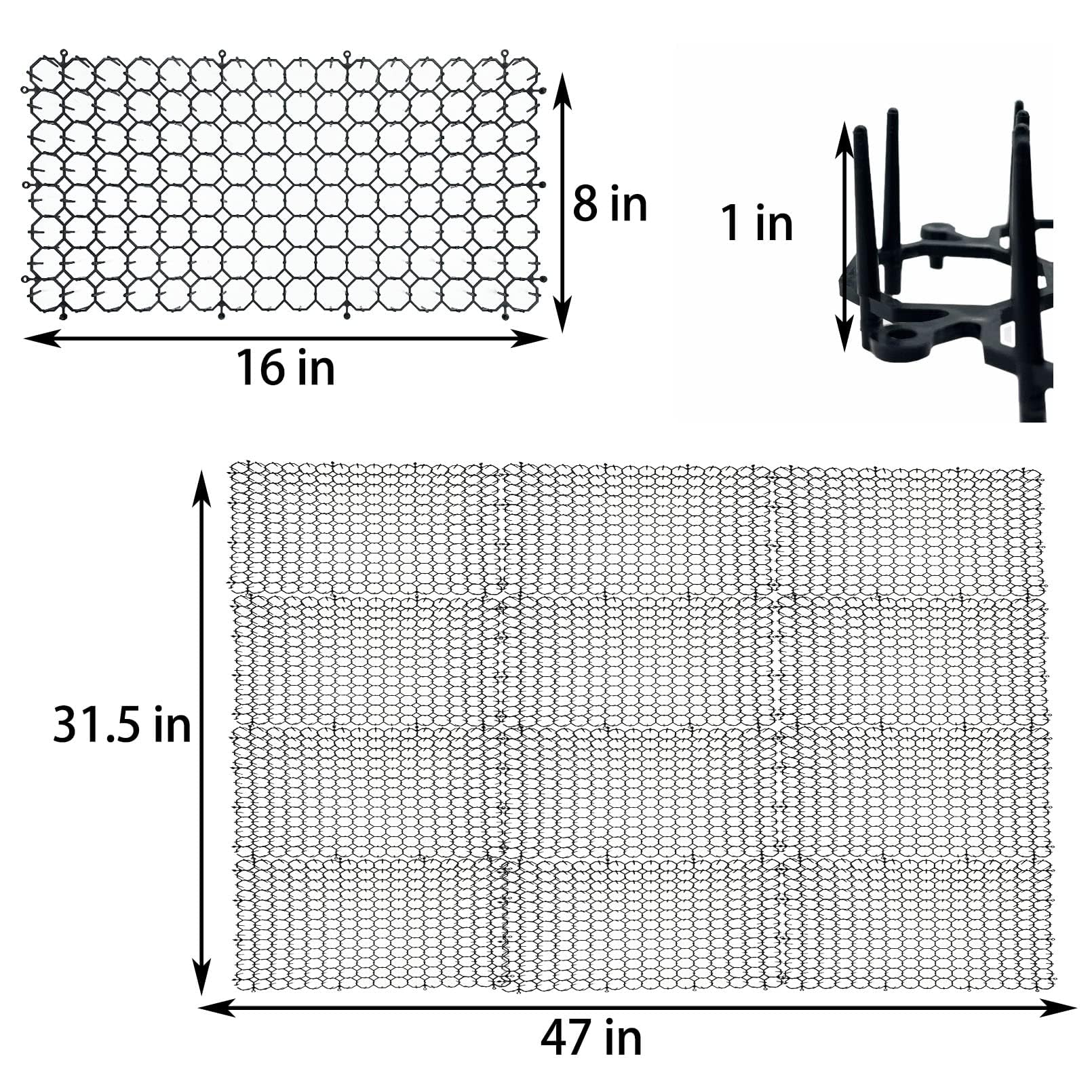 Six mats in a kit setup for easy multi space deployment by Fhiny.