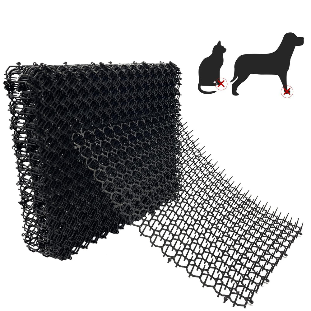 Fhiny cat deterrent mat pack shot shows twelve mats for quick room coverage.