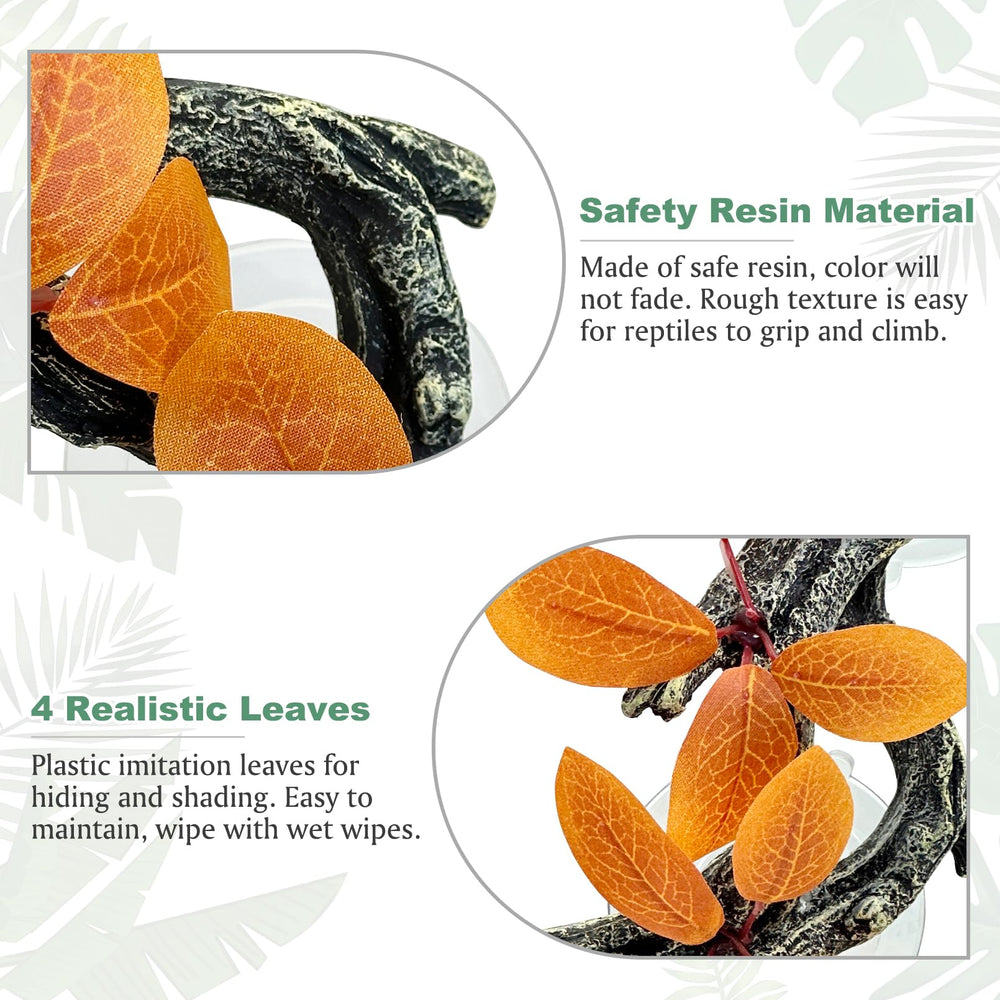 Side view shows compact size of Fhiny branch for versatile placement