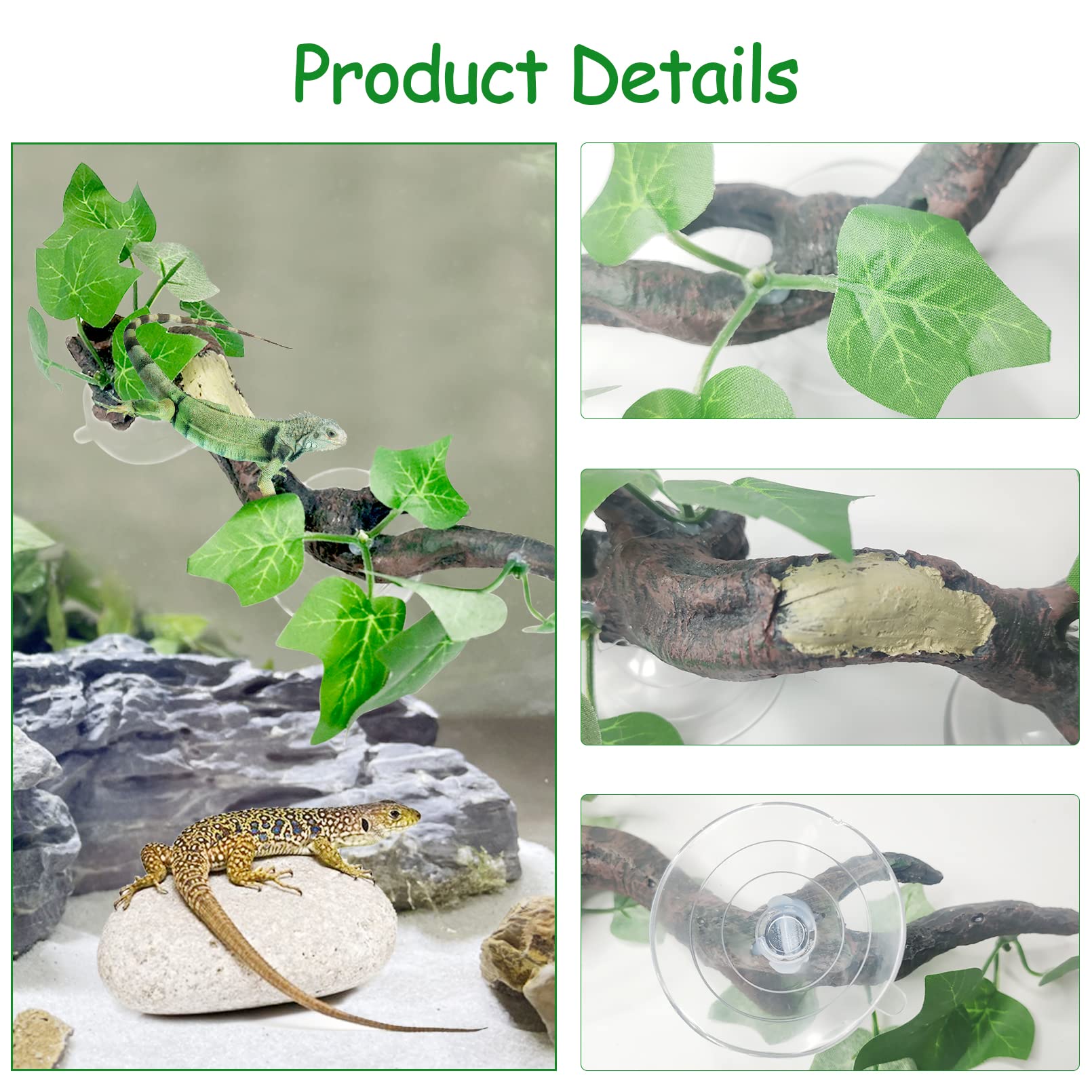 Fhiny suction cup mount branch securely attaches to glass