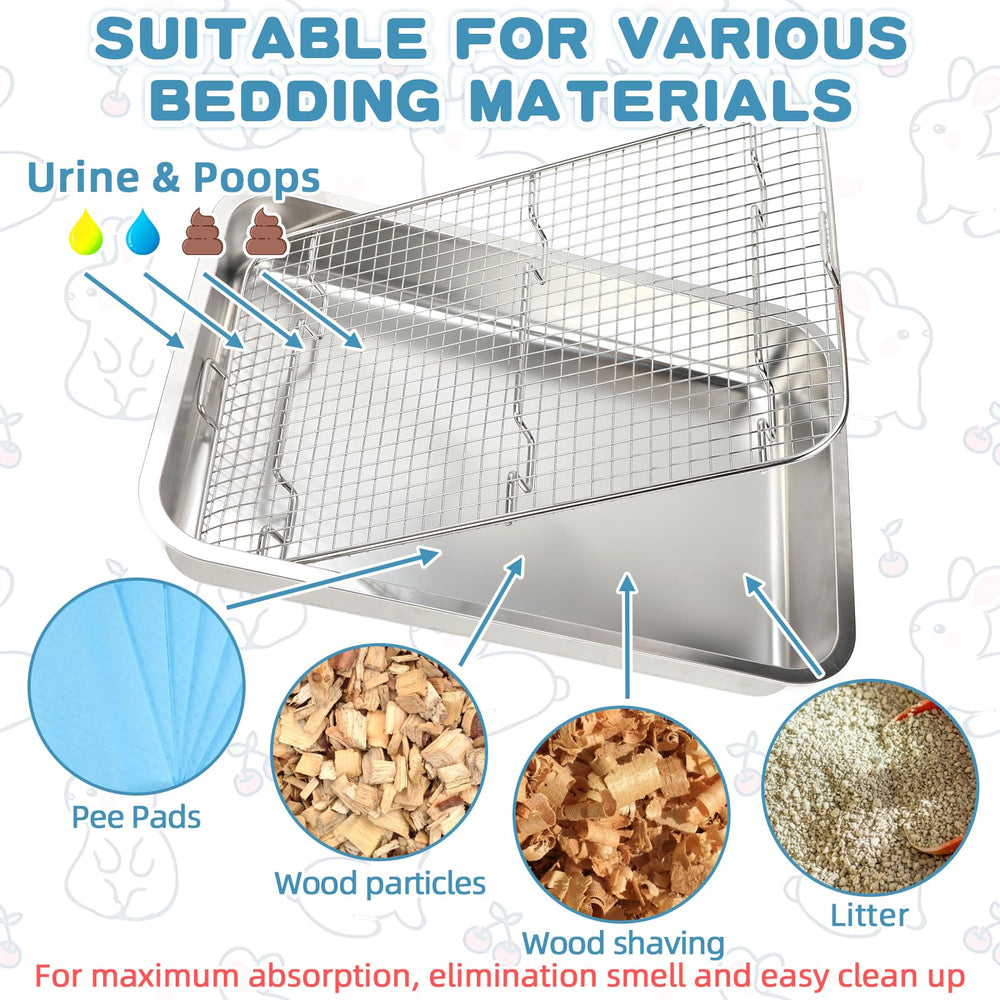 FHTONGE anti-chew durability keeps the litter box long-lasting.