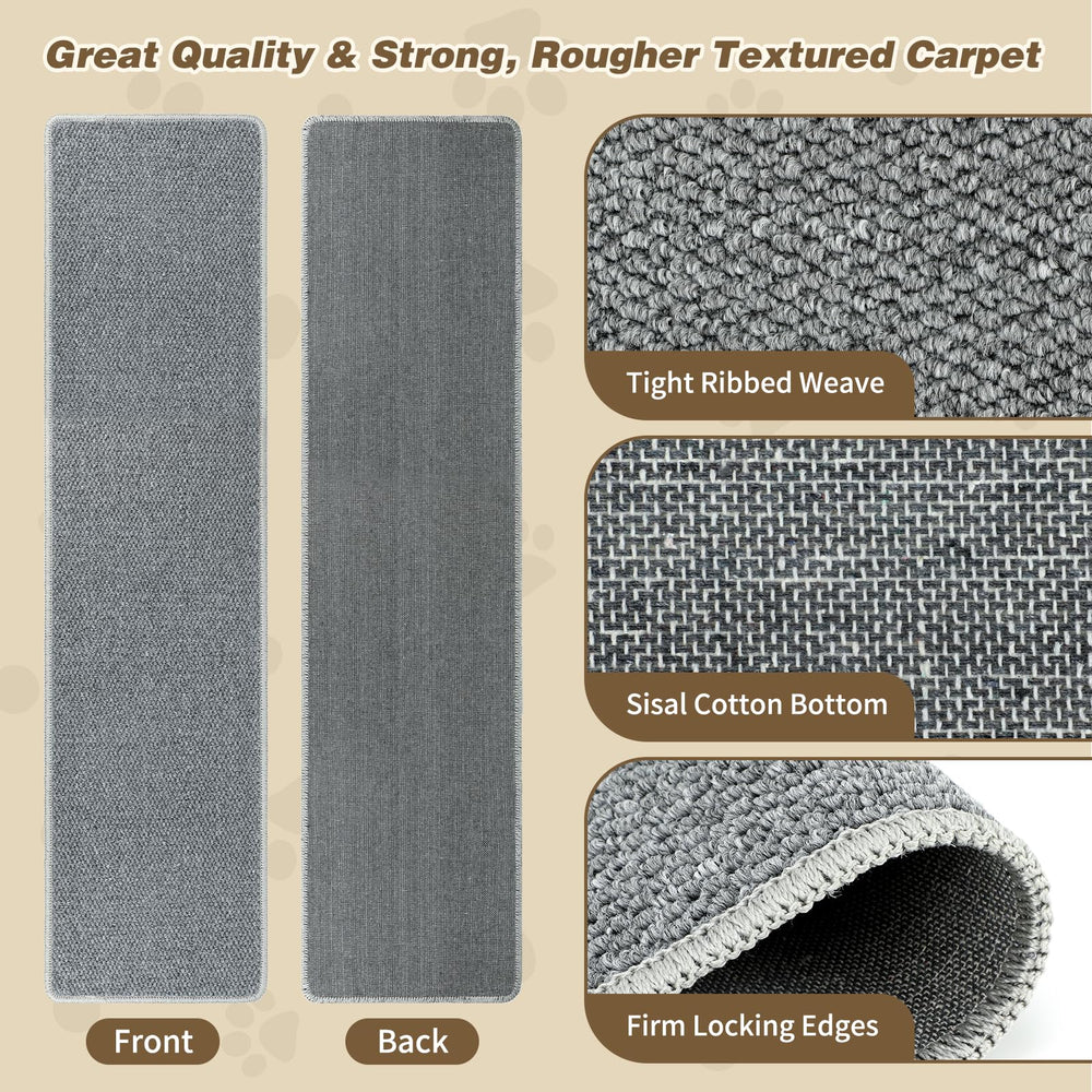FHTONGE sisal-like back panel adds durable support.