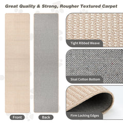 FHTONGE wall-mounted design with 16 fixed nails for secure installation