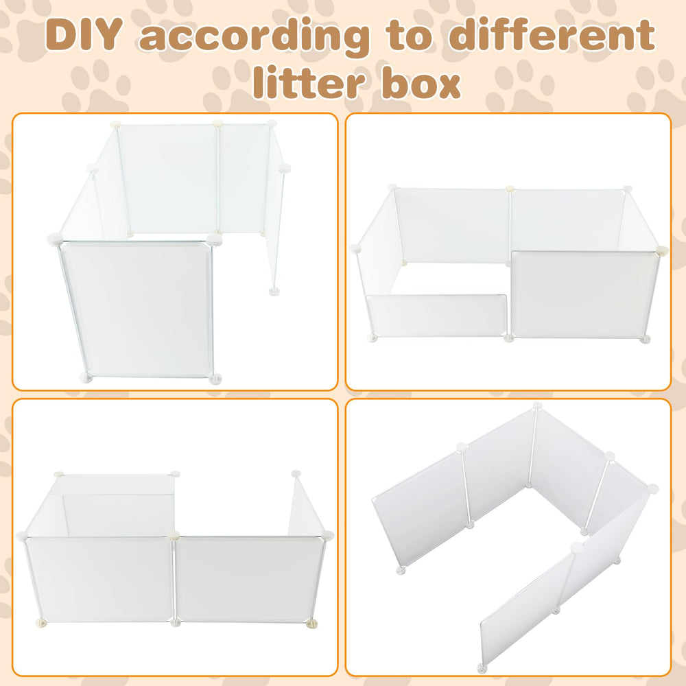 FHTONGE resin plastic guard is moisture resistant and easy to wipe clean.