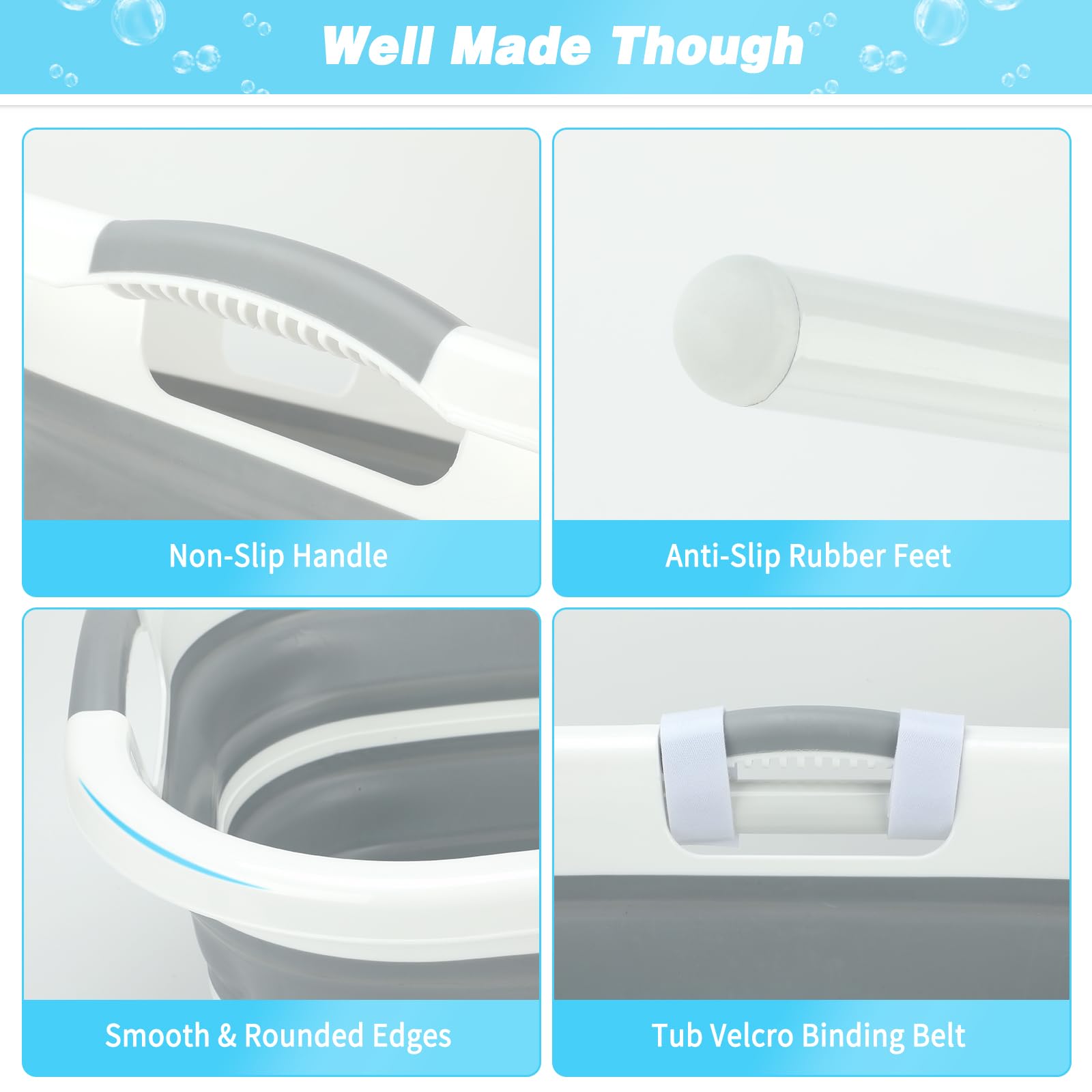 FHTONGE heavy-duty galvanized frame provides stable support for grooming.
