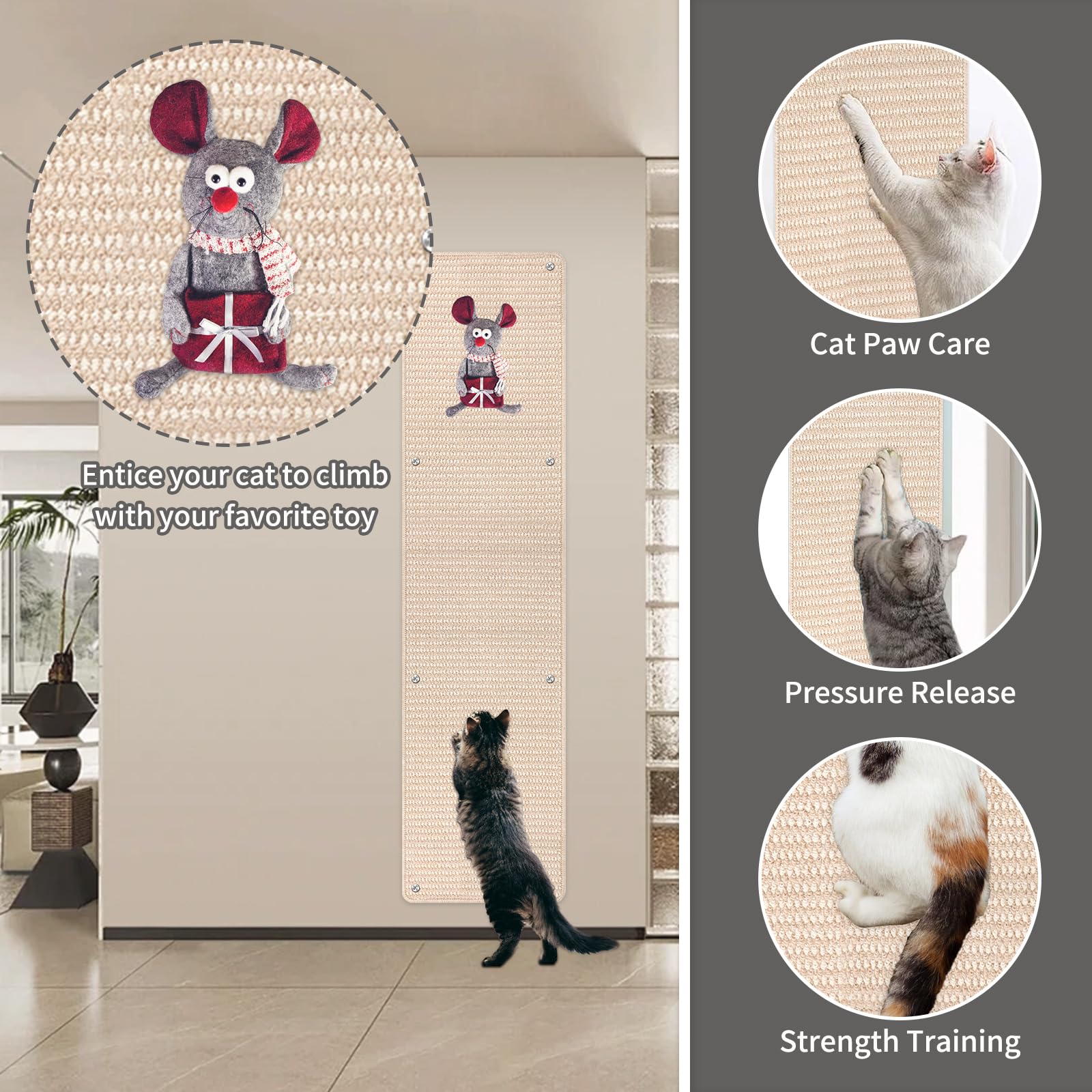 FHTONGE oat color blends with modern décor and protects furniture