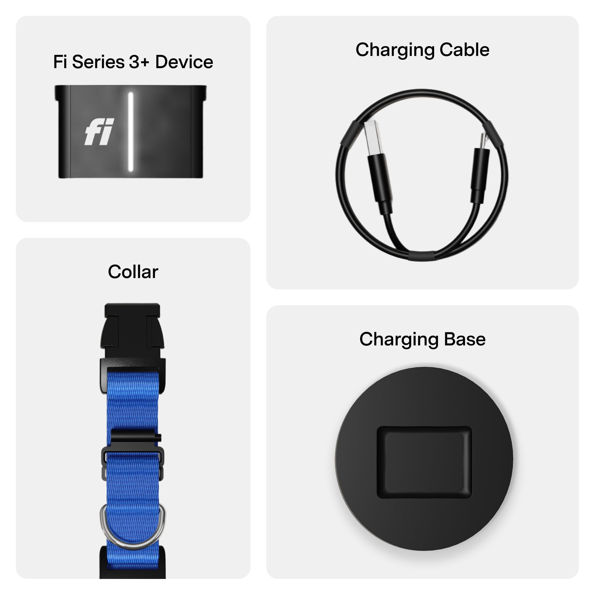 Fi New Series 3+ smart vet records organized in the app