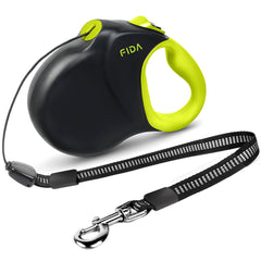 Fida 30ft retractable leash with extended length for spacious, controlled walks