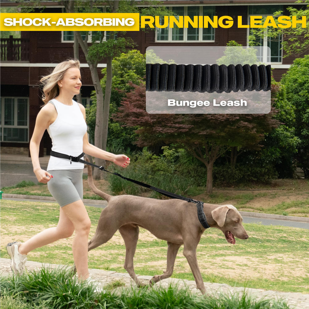Fida 6-in-1 leash rear ergonomic grip reduces hand fatigue.