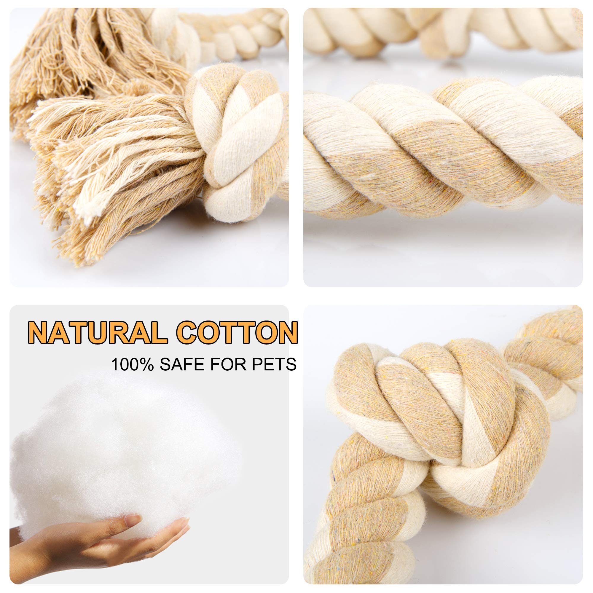Fida heavy-duty rope toy image, built for aggressive chewers and tug sessions.