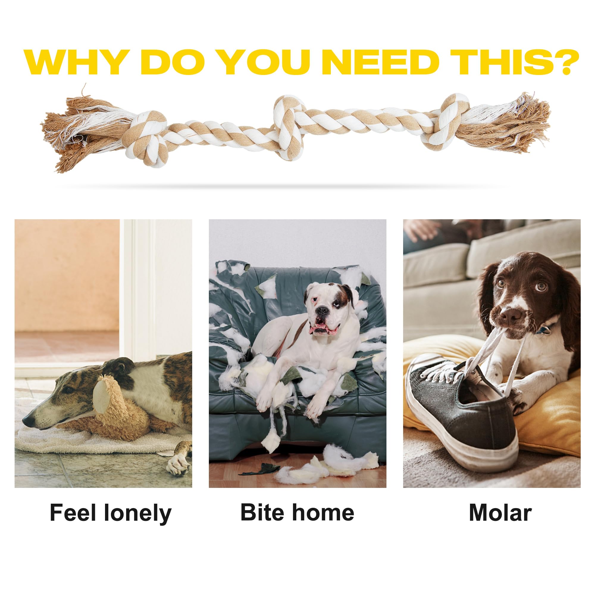Fida dog rope toy ready for indoor and outdoor play sessions.