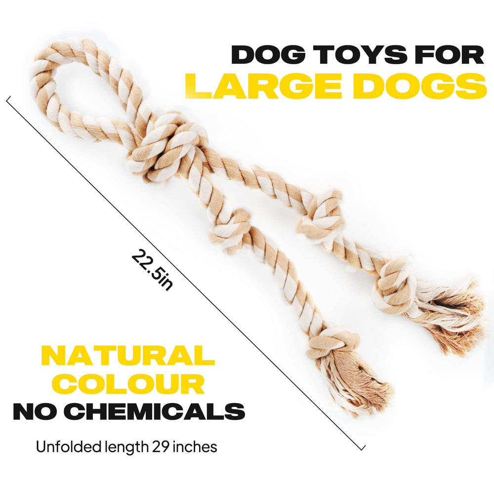 Large-dog size rope toy suitable for big breeds