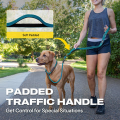 Fida dual soft padded handles reduce hand strain in crowds.