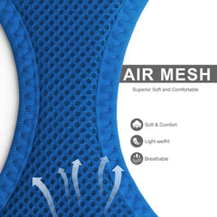 Fida cat harness with reflective strips boosts night visibility.