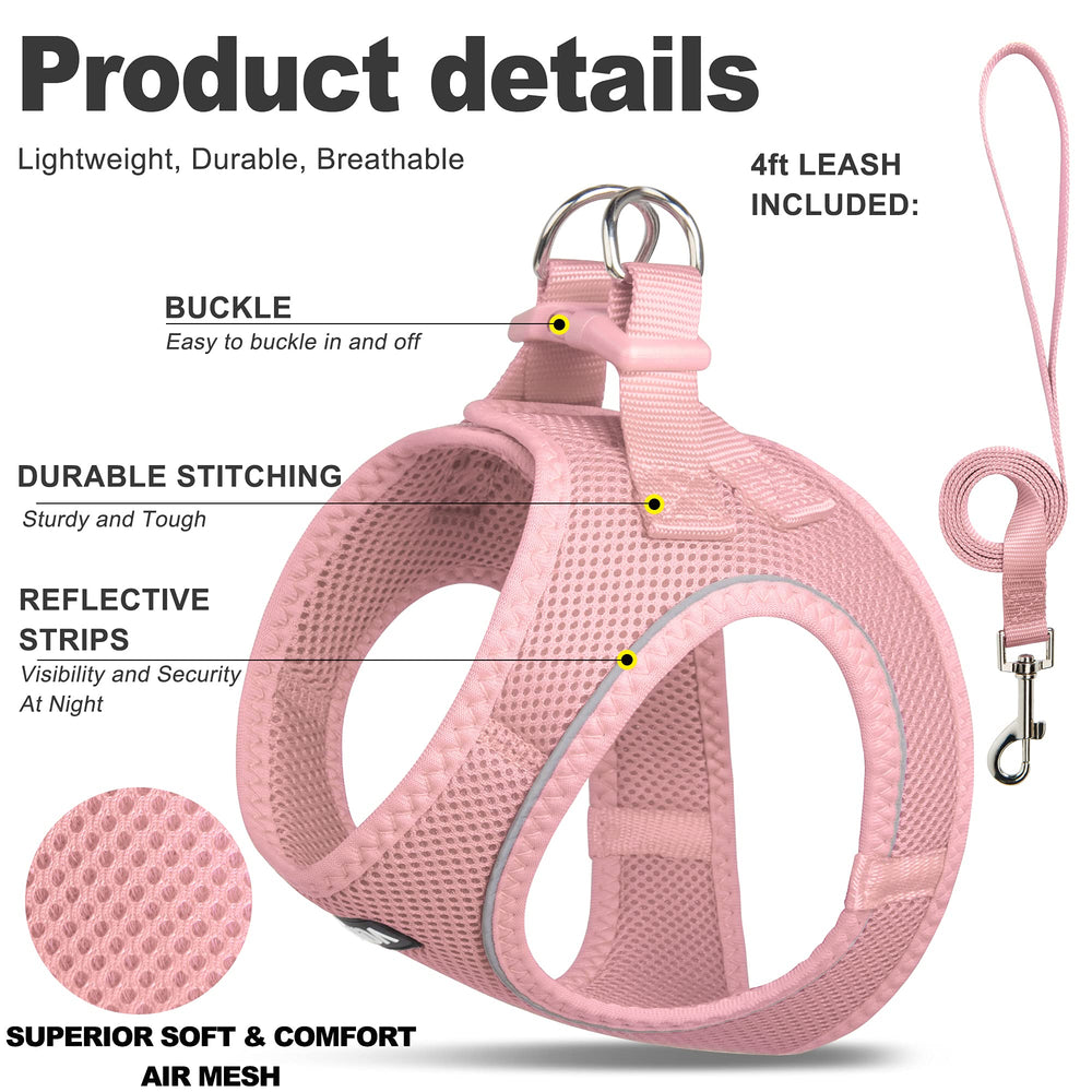 Fida harness close-up shows breathable air mesh for cool, comfortable wear.