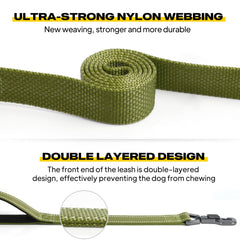 Fida leash traffic handle provides rapid control in crowded areas.