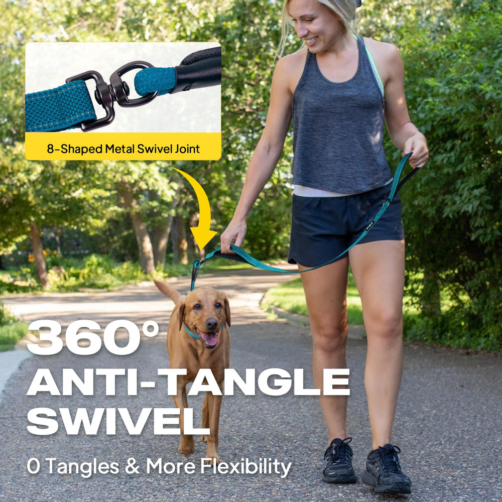 Fida heavy-duty tangle-free design with rotating connector stays smooth.