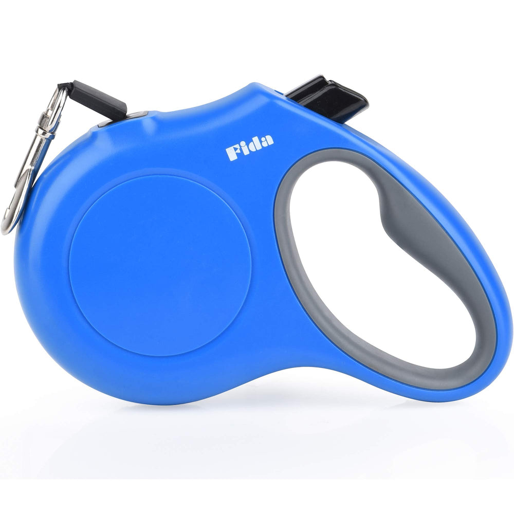 Fida retractable dog leash blue 16ft for comfortable daily walks