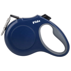 Fida retractable dog leash 16ft navy showing robust build for daily walks