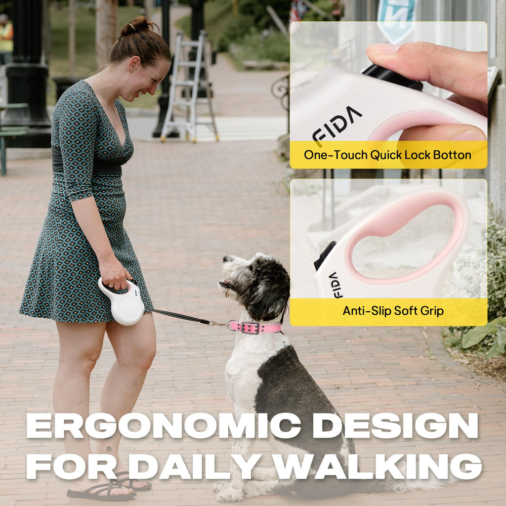 Fida quick lock feature enables easy control during outings.