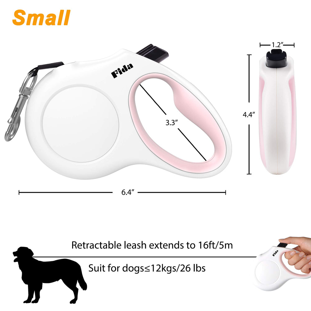 Fida rustproof swivel hook keeps leash secure during active walks