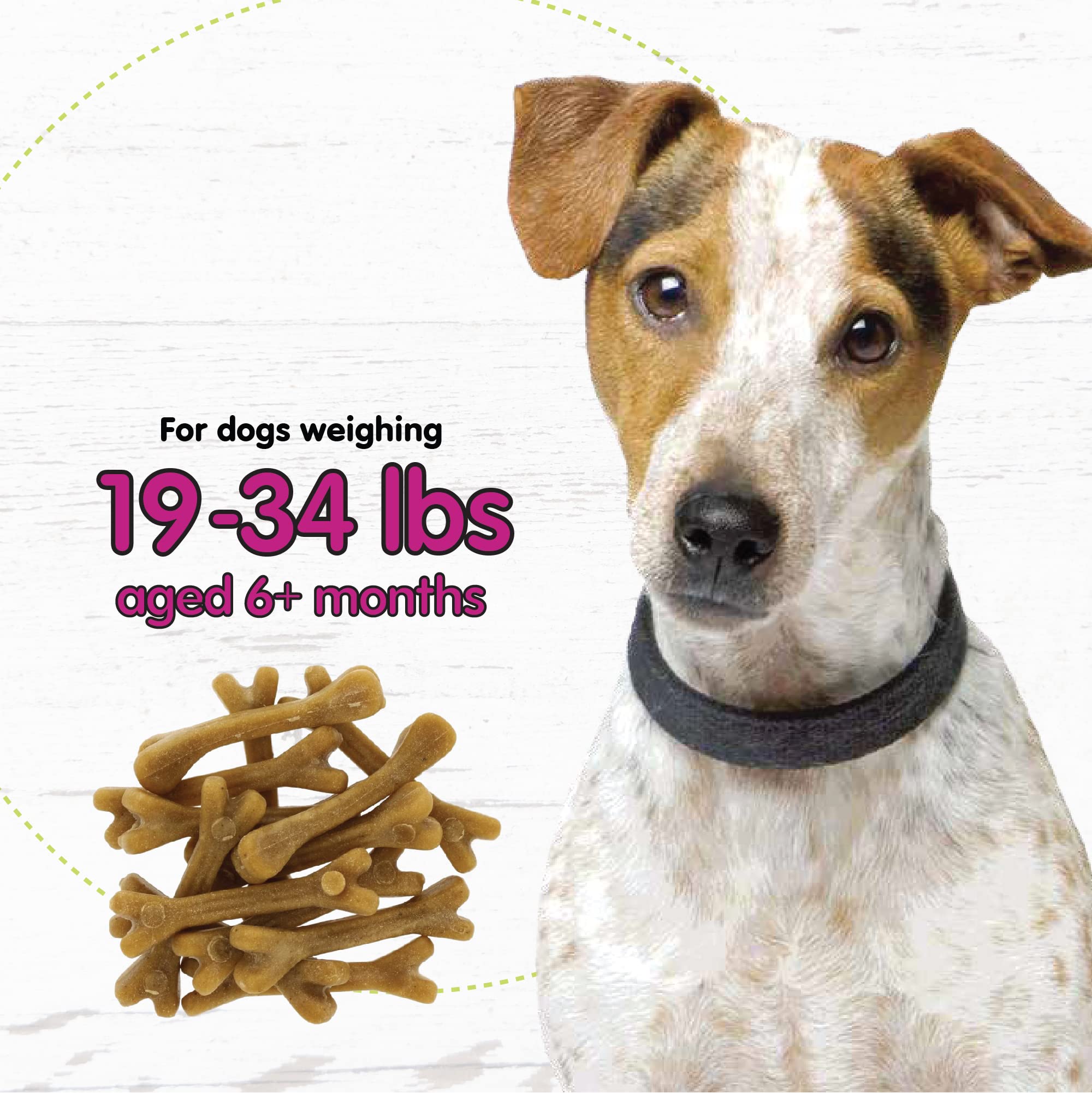 Fido Belly Bones suited for 19-34 lb dogs daily treat