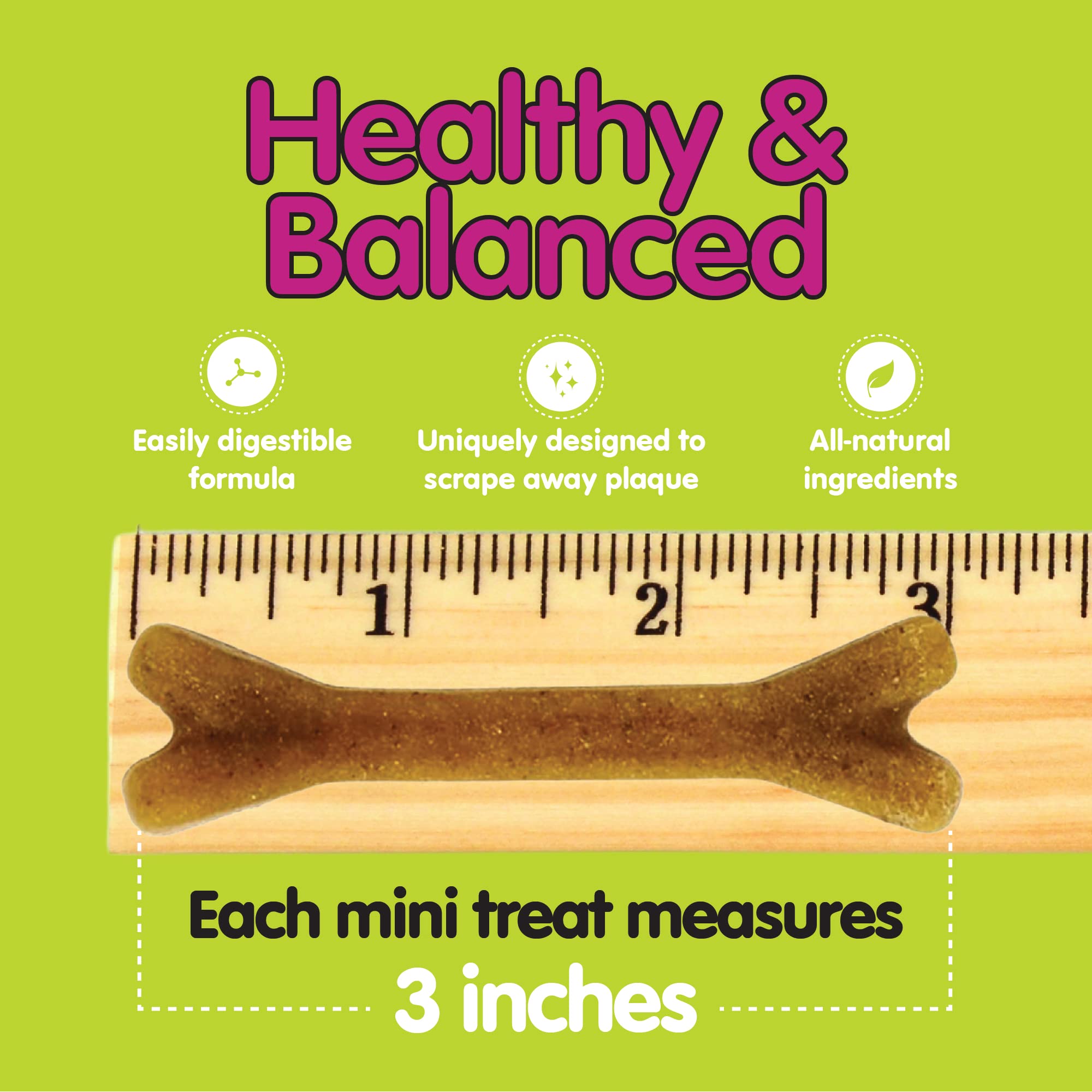Fido Belly Bones include prebiotic and probiotic support for digestion.