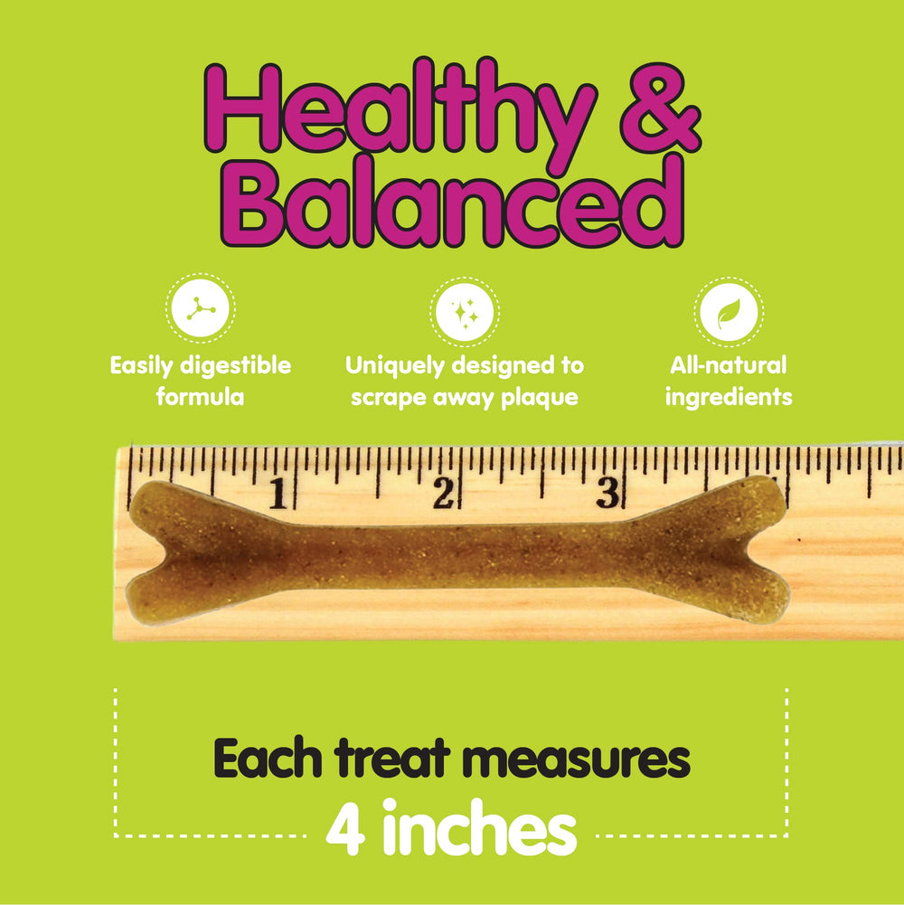 Fido Belly Bones are USA-made with natural ingredients and omega fatty acids.
