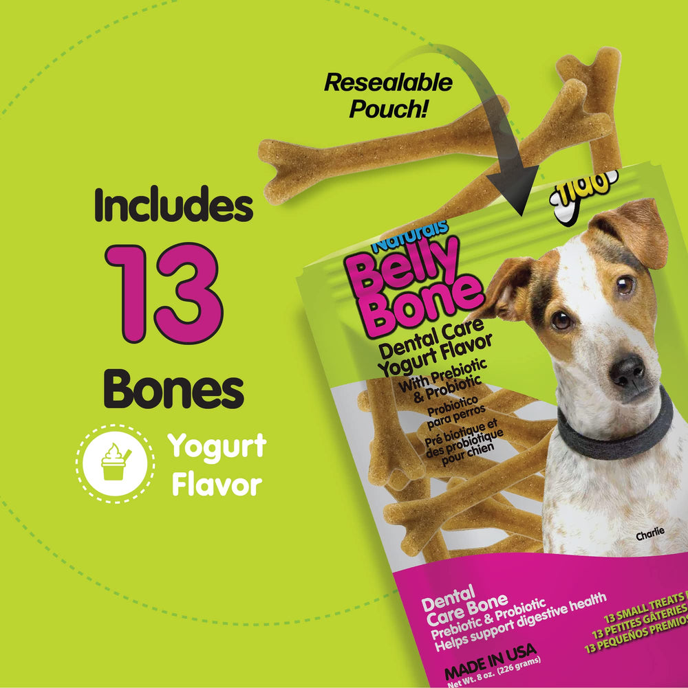 Fido resealable pouch keeps treats fresh and ready for daily use.