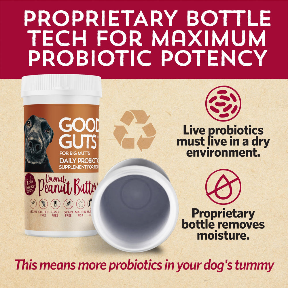 Fidobiotics shelf-stable probiotic bottle at room temperature.