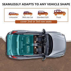 Non-slip backing keeps seat and cargo area secure for active dogs with Fidozen.