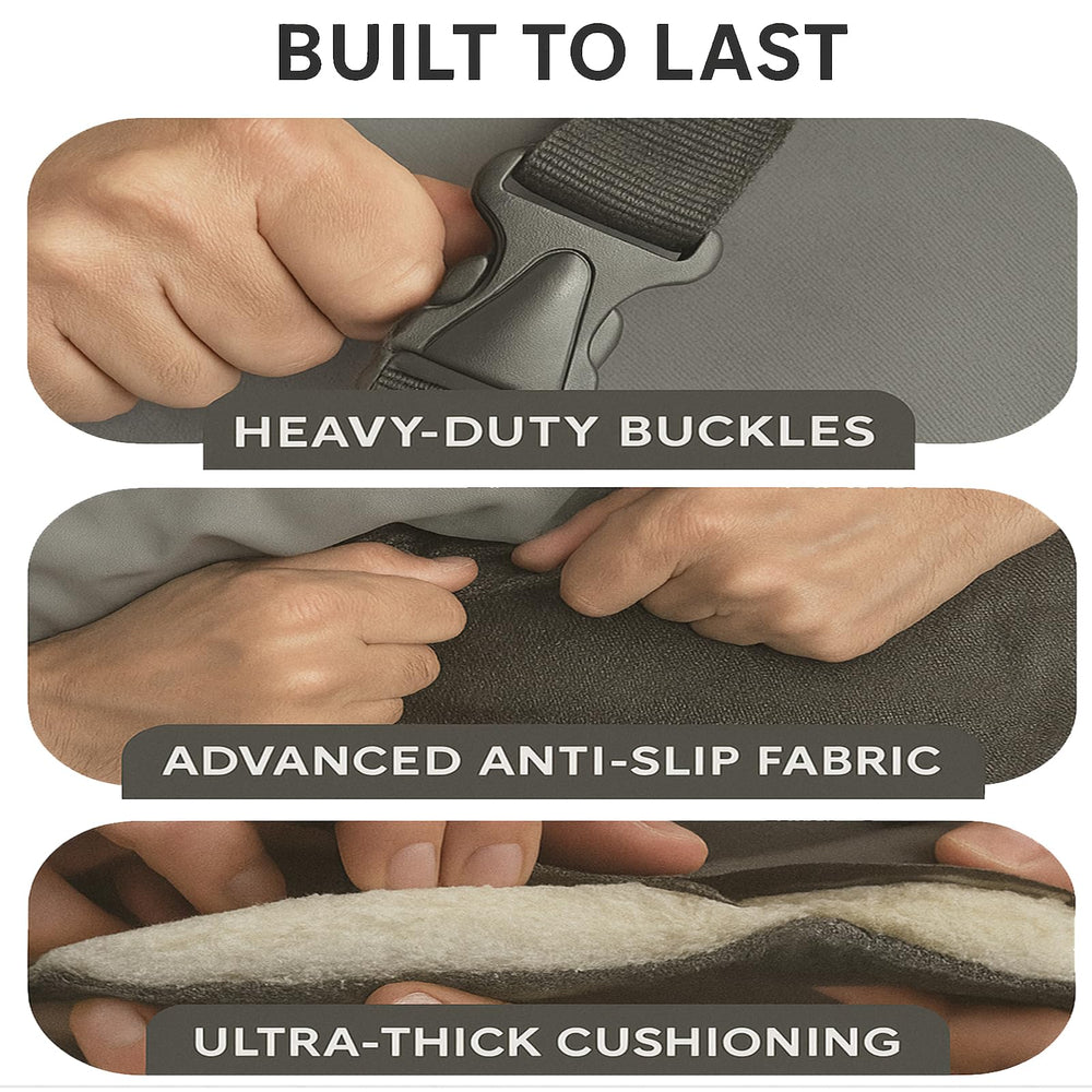 Folds flat to serve as a picnic mat or outdoor pet barrier with Fidozen.