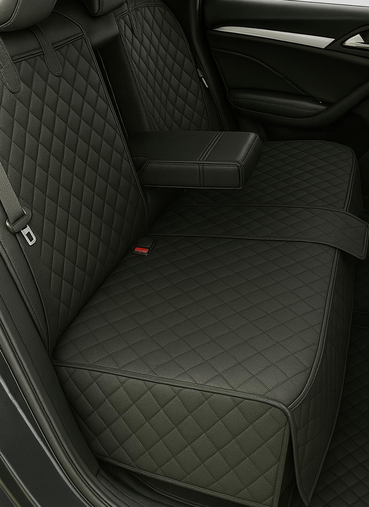 Fidozen waterproof dog car seat cover back seat protects against dirt and spills