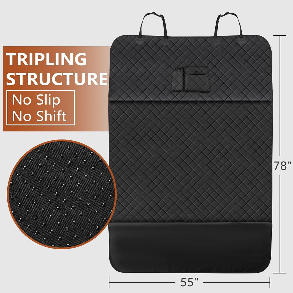 Large 55x78 inch coverage for SUVs, crossovers, and vans by Fidozen.